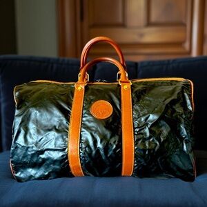 Hunting World Black Nylon Duffle Large Travel/Weekender Bag Light weight durable